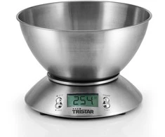 Virtuvinės svarstyklės TRISTAR KW-2436 (spalva inox)