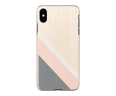 MAN Rožinė Telefono dėklas iPhone XS Max, Rožinė Suit Juodas