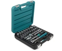 Kamasa Tools 1/2 galvučių rinkinys su terkšle 24vnt colinis