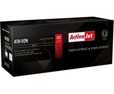 Activejet ATH-92N toneris HP spausdintuvams; HP 92A C4092A, Canon EP-22 pakeitimas; Aukščiausias; 3100 puslapių; juodas