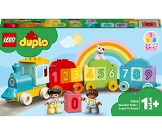 LEGO® DUPLO® Man pirmasis skaičių traukinys – išmok skaičiuoti (10954) 10954