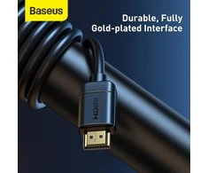 Kabelis HDMI-HDMI kištukai 2.0m (HDMI 2.0) juodas 4K 60Hz, BASEUS
