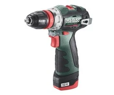 Aku.suktuvas/gręžtuvas PowerMaxx BS BL Q / 2x2,0Ah, Metabo