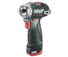 Aku.suktuvas/gręžtuvas PowerMaxx BS BL Q / 2x2,0Ah, Metabo