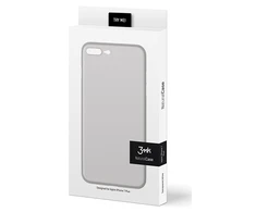 Dėklas 3MK NaturalCase Apple, iPhone 7 Plus, Polipropilenas, Skaidrus Baltas