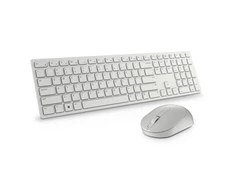 Dell | Klaviatūra ir pelė | KM5221W Pro | Klaviatūros ir pelės rinkinys | Wireless | su pele | Russian | Baltas
