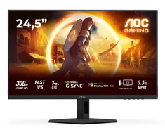Žaidimų monitorius AOC 25G4SRE 24.5"/ | Fast IPS | FHD | 16:9 | 310 Hz | 0.3 ms | 1920 x 1080 | 400 cd/m² | HDMI jungtys quantity 2