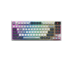 MSI FORGE GK600 TKL WIRELESS SKY | Klaviatūra žaidimams | Wireless | Bluetooth | US | Mechaninė Linear