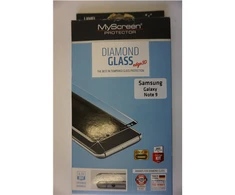 MyScreen Diamond stiklas (visas ekranas ) 3D ekrano apsauga, Samsung, Galaxy Note 9, Grūdintas stiklas, Skaidrus/Juodas, PAKEIKTA PAKUOTĖ