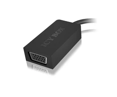Raidsonic ICY BOX USB 3.0 į VGA adapteris – iki 1080p Full HD raiška (1920x1080px). VGA, USB 3.0