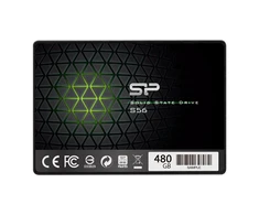 Silicon Power | S56 | 480 GB | SSD form factor 2.5" | Solid-state drive sąsaja SATA | Skaitymo greitis 560 MB/s | Rašymo greitis 530 MB/s