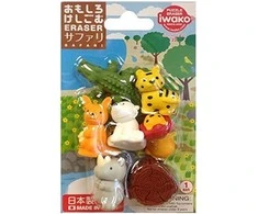 IWAKO trintukų- dėlionių rinkinys "Safari" ER-BRI025