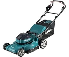 Savaeigė akumuliatorinė vejapjovė Makita LM002JM101, 64 Vmax, 53 cm, su akumuliatoriumi ir įkrovikliu (atnaujinta)