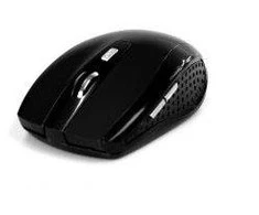 Belaidė optinė ergonomiška pelė Media-Tech RATON PRO MT1113K, tinka kairiarankiams ir dešiniarankiams, Nano USB adapteris, 1600DPI, juoda