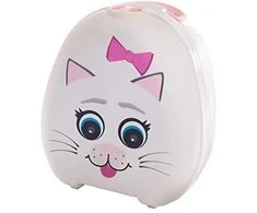 Mokomasis nešiojamas naktipuodis My Carry Potty, katytė, rožinės spalvos