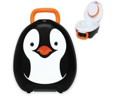 Mokomasis nešiojamas naktipuodis My Carry Potty, žuvelė, oranžinės spalvos