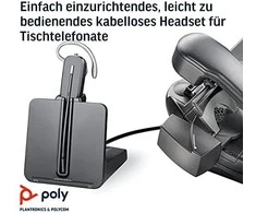 Plantronics POLY CS540A W/HL10 CONVERTIBLE DECT EU