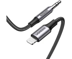UGREEN US315 Lightning į 3.5 mm garso adapteris, 2m