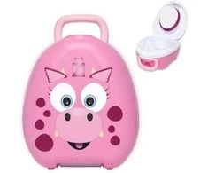My Carry Potty Mokomasis nešiojamas naktipuodis, Rožinis drakonas