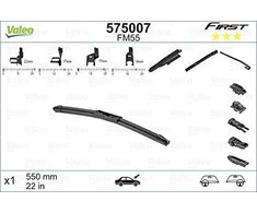 Valytuvas Valeo Multiconnection 550 mm
