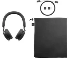 Dell | Pro Ant ausų uždedamos Ausinės | WL5024 | Su mikrofonu | Belaidės | ANC | Juodas