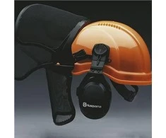 Apsauginis šalmas Husqvarna 5764124-01; su apsauginiu skydeliu ir ausinėmis