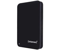Kietasis diskas Dysk zewnętrzny HDD Intenso 2,5" Memory Drive 5 TB, zewnętrzna płyta grzewcza (juoda, micro-USB-B 3.2 Gen 1 (5 Gbit/s))