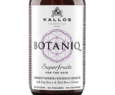 Plaukų kondicionierius be silikonų, parabenų ir dažiklių Kallos BOTANIQ Superfruits Conditioner 300 ml