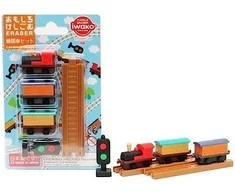 IWAKO trintukų- dėlionių rinkinys "Locomotive Set" ER-BRI056