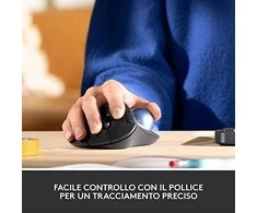 Pelė LOGITECH ERGO M575 verslui - Graphite - Emea