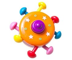 Interaktyvus „Brain Builders" žaidimas „UFO“ 6mėn+ / Push and Pull UFO