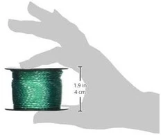 Statybinė virvė STUBAI Plumb Bobs Line 1,7mmx50m, žalia