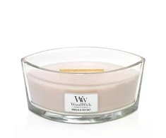 WoodWick Aromatinė žvakė (Vanilla &amp; Sea Salt), 453,6 g