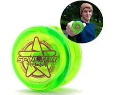 YoYo "Spinstar" skaidrus žalias, 8+