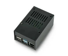 HiFiBerry HB CASE4 DIGI+BK - Gehäuse für Raspberry Pi 4 &amp; DIGI+ sw