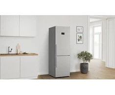 Bosch KGN367ICT Serie | 4 laisvai statomas šaldytuvas-šaldiklis, nerūdijančio plieno (atsparus pirštų antspaudams)