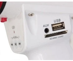 MEGA35USB MEGAFONAS 35W USB, SD, ĮKRAUNAMAS