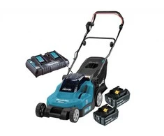 Makita Akumuliatorinė vejapjovė DLM382CM2 2x18V 2x4,0Ah 38cm