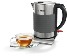 Virdulys Bosch TWK7S05, 2200 W, 1,7 L, Pilkas (Pažeista pakuotė)