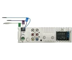 Automagnetola Nešiojamas stereo automobilis JVC KDX-560BT (Bluetooth, USB + AUX)