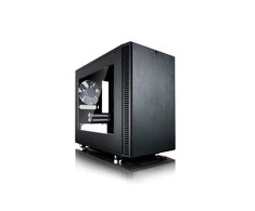 Fractal Design Define Nano S - Langas Šoninis langas, Juodas, ITX, Maitinimo blokas įtrauktas Nr
