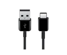 Samsung Įkrovimo kabelis (C tipo USB) (Juodas) 2 vnt.