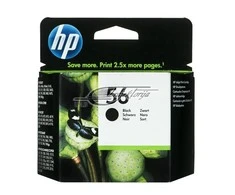 Hewlett Packard (HP) Rašalo kasetė HP C6656A (Nr.56), JUODA