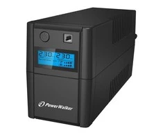 POWERWALK VI 650 SHL Power Walker UPS LINE-INTERACTIVE 650VA, 2X SCHUKO, RJ11 IN/OUT, USB, LCD