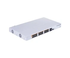 „Mikrotik CRS328-24P-4S+RM“ gigabito Ethernet POE/POE+ maršrutizatorius/jungiklis | 12 mėn. | PoE/Poe+ jungčių kiekis: 24