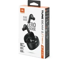 JBL Tune Beam 2 TWS ausinės, Juodos spalvos