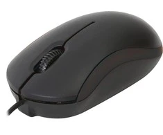 Pelė OMEGA OM-07 3D su laidu, juodos spalvos