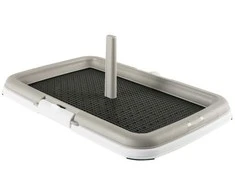 Stefanplast Toilet Puppy Training Set šunų tualetas su stulpeliu 60x40x4cm