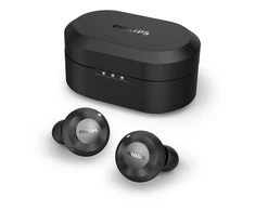 Į ausis dedamos iš tikrųjų belaidės ausinės Philips TAT8505BK/00, Juodos