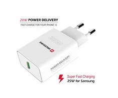 Swissten Premium 25W kelioninis įkroviklis USB-C PD 3.0